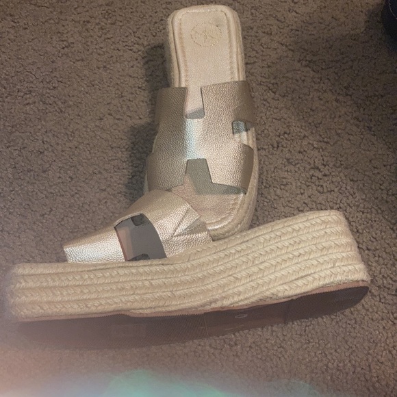 Msk platform hemp sandals - Picture 2 of 6